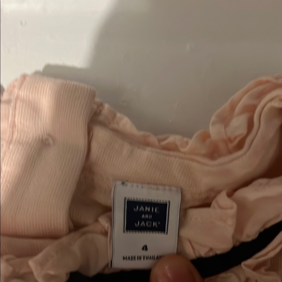 Pink Ruffled Kids Top - Picture 2 of 4